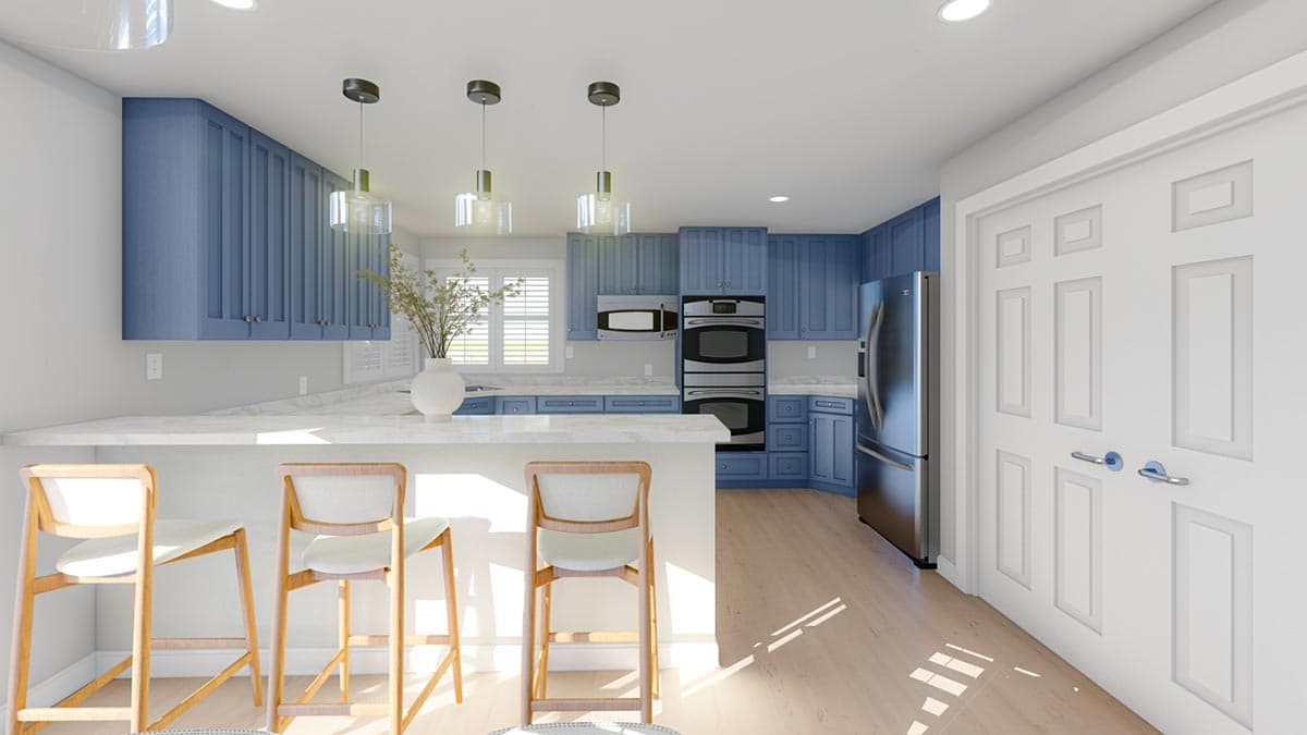 Plan 61445UT: Classic Ranch House Plan Just Over 2000 Sq Ft with Optionally Finished Basement - Image #11 - Country, Ranch, Traditional