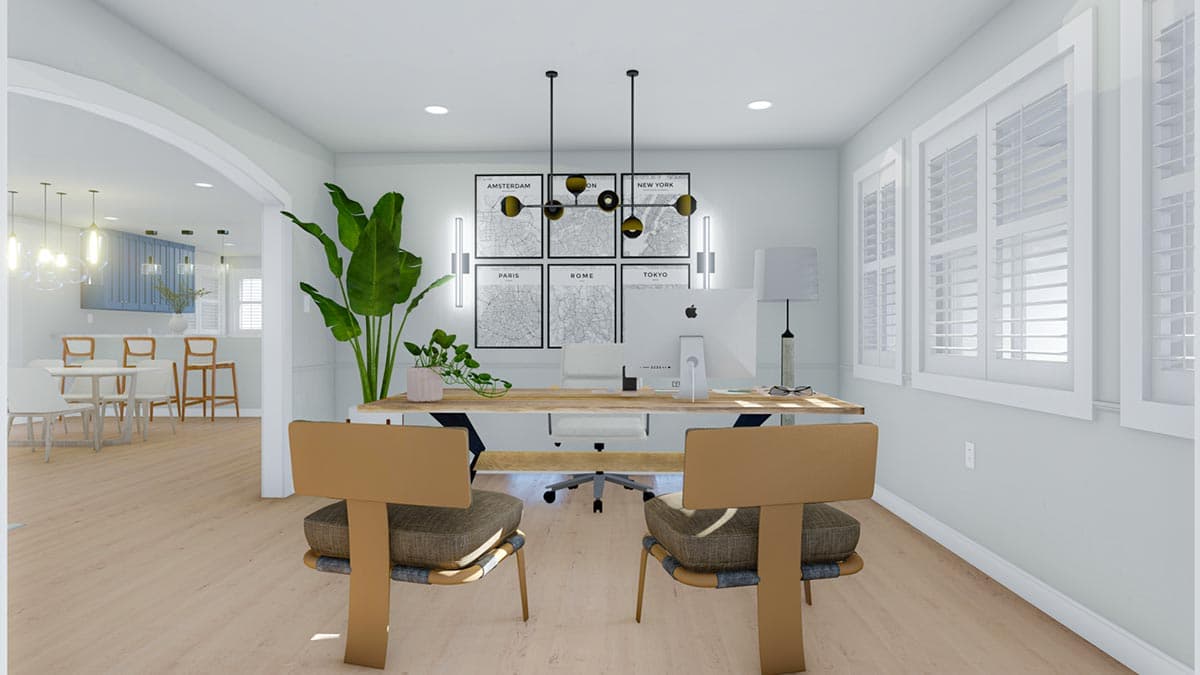 Plan 61445UT: Classic Ranch House Plan Just Over 2000 Sq Ft with Optionally Finished Basement - Image #12 - Country, Ranch, Traditional