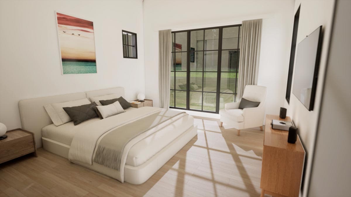 Plan 93198EL: Transitional French Country Home Plan with Pocket Home Office - Image #13 - Cottage, European, French Country, Transitional