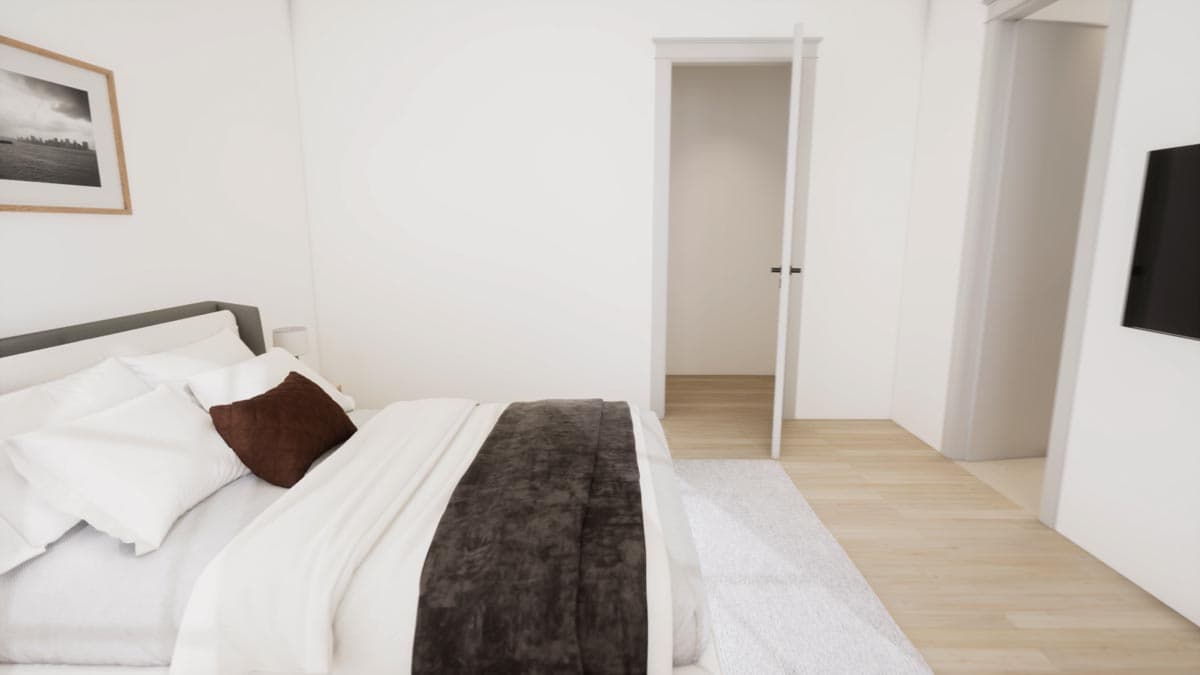 Plan 93198EL: Transitional French Country Home Plan with Pocket Home Office - Image #20 - Cottage, European, French Country, Transitional