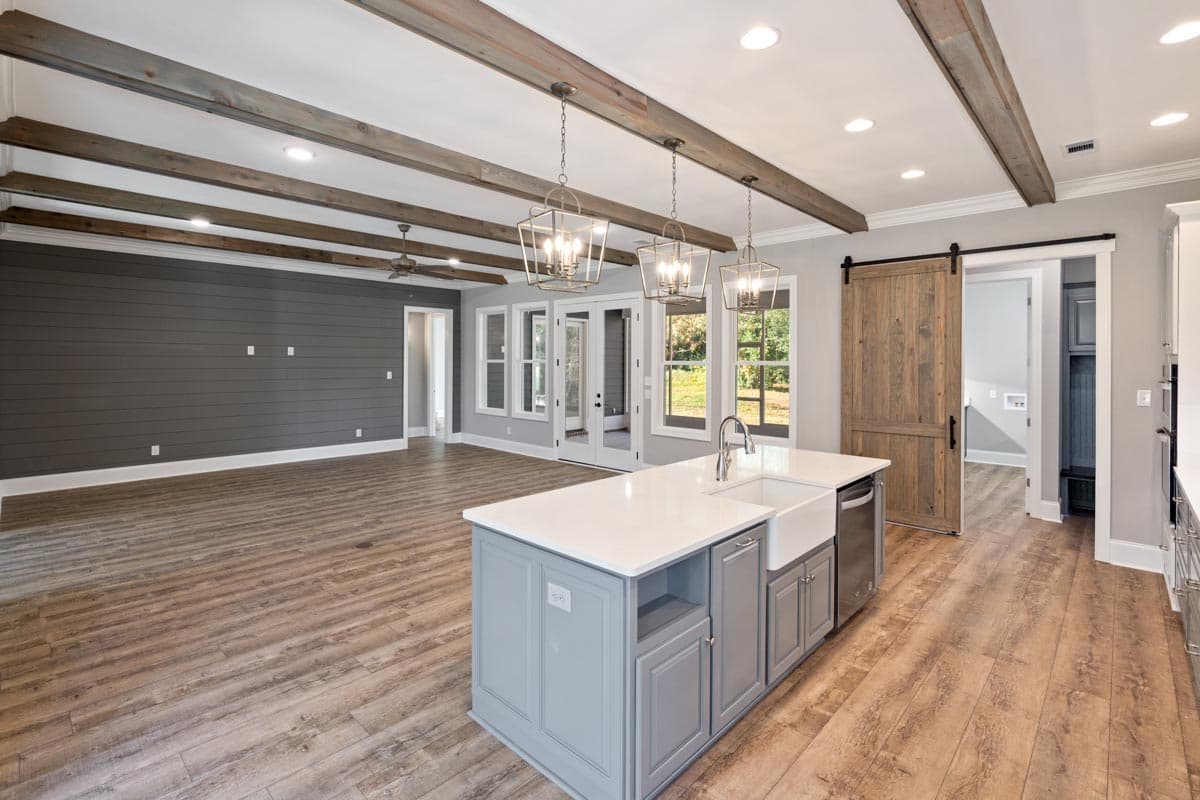 Plan 86389HH: 2421 Country Lake House Plan with Well-Balanced Exterior and 2-Car Garage - Image #8 - Country, Craftsman, Farmhouse, Mountain, New American, Traditional