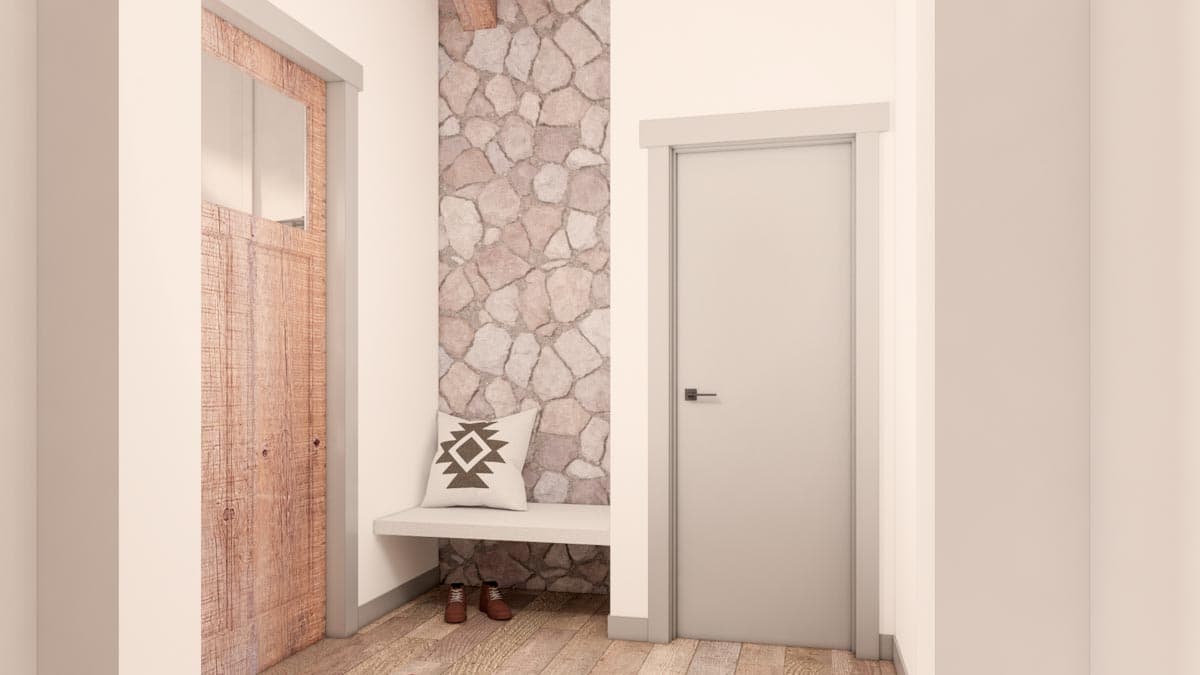 Plan 330012WLE: 3-Bed Modern Craftsman House Plan with Private Primary Suite and Home Office - 2933 Sq Ft - Image #9 - Country, Craftsman, Hill Country, Ranch