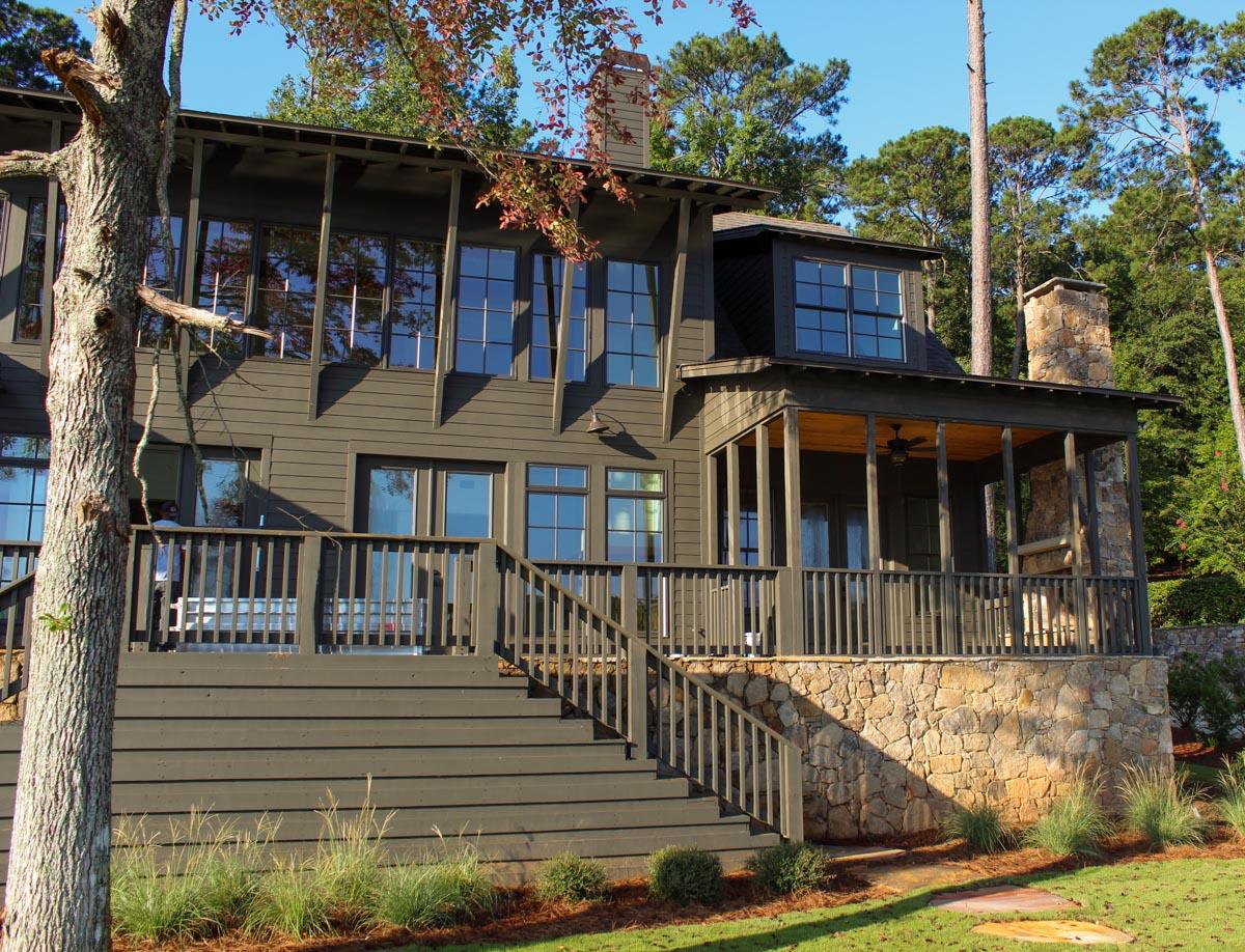 Plan 86394HH: 2-Story Lake House Plan with 5 Bedrooms and 2-Story Central Core - Image #4 - Cabin, Country, Mountain, New American, Rustic
