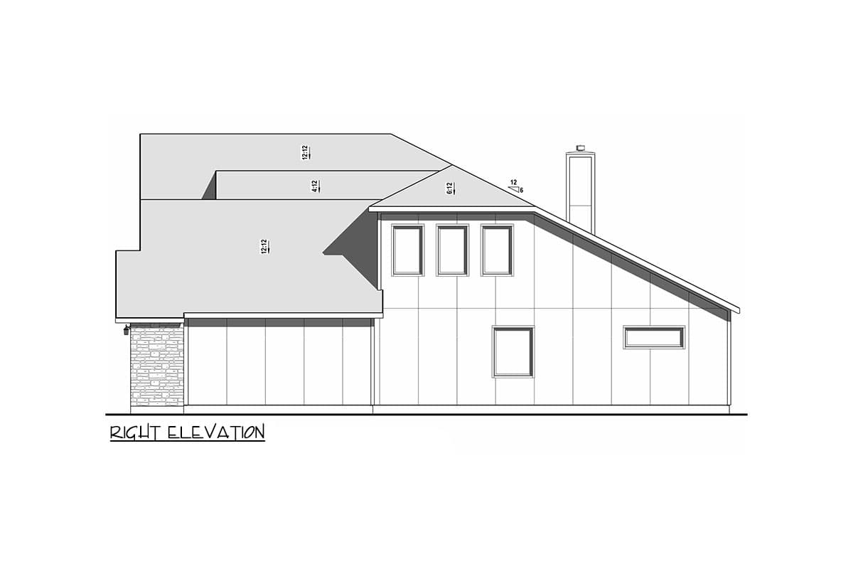 Plan 100309GHR: 2-Story Transitional House Plan Under 2600 Sq Ft with Main-Level Master Bedroom - Image #4 - European, Transitional