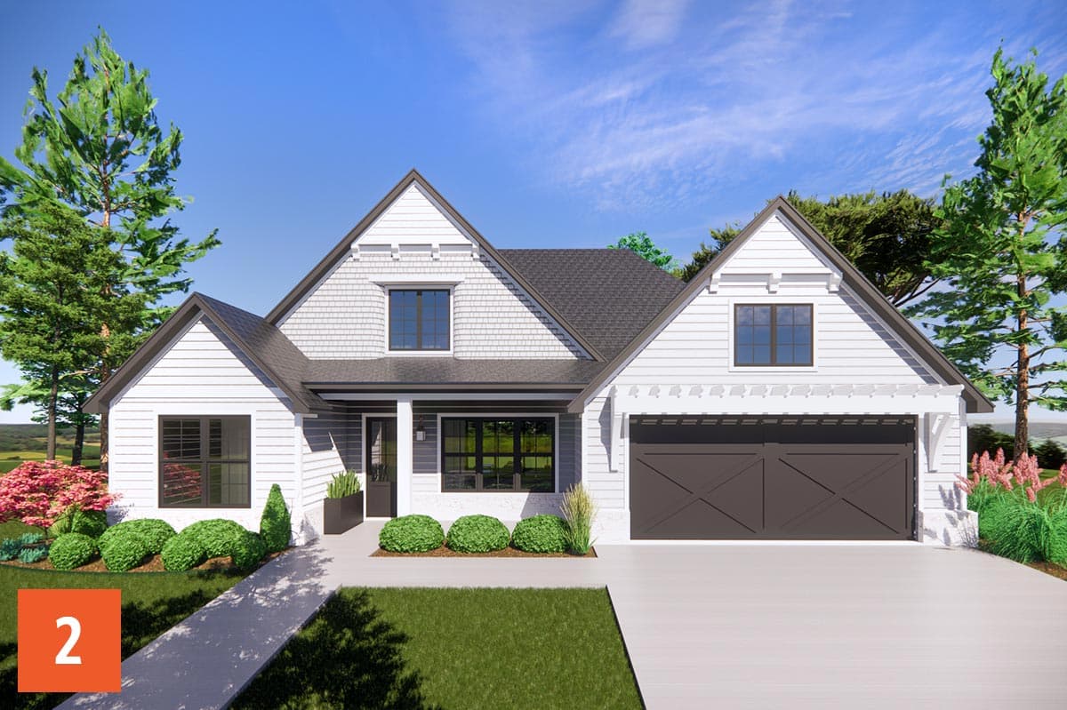 Plan 819001JSSB: HomeBuilder's ProSpec Pack: 2 Versatile House Plans for Subdivisions & Developments - Image #6 - Country, Craftsman, New American, Northwest