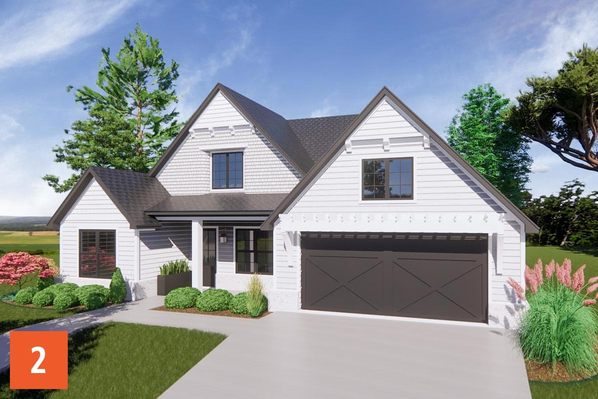 Plan 819001JSSB: HomeBuilder's ProSpec Pack: 2 Versatile House Plans for Subdivisions & Developments - Image #9 - Country, Craftsman, New American, Northwest