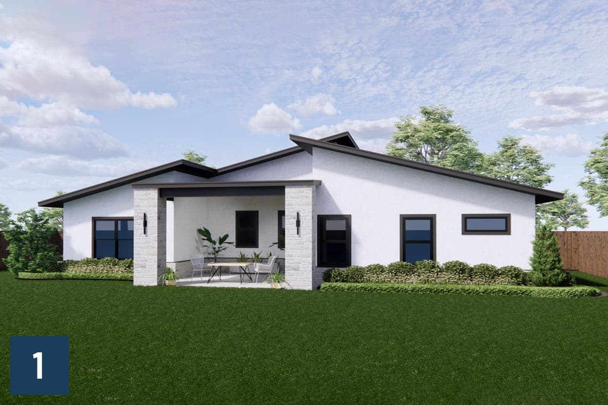 Plan 819004JSSB: HomeBuilder's ProSpec Pack: 2 Versatile House Plans for Subdivisions & Developments - Image #4 - Craftsman, Mountain, Rustic