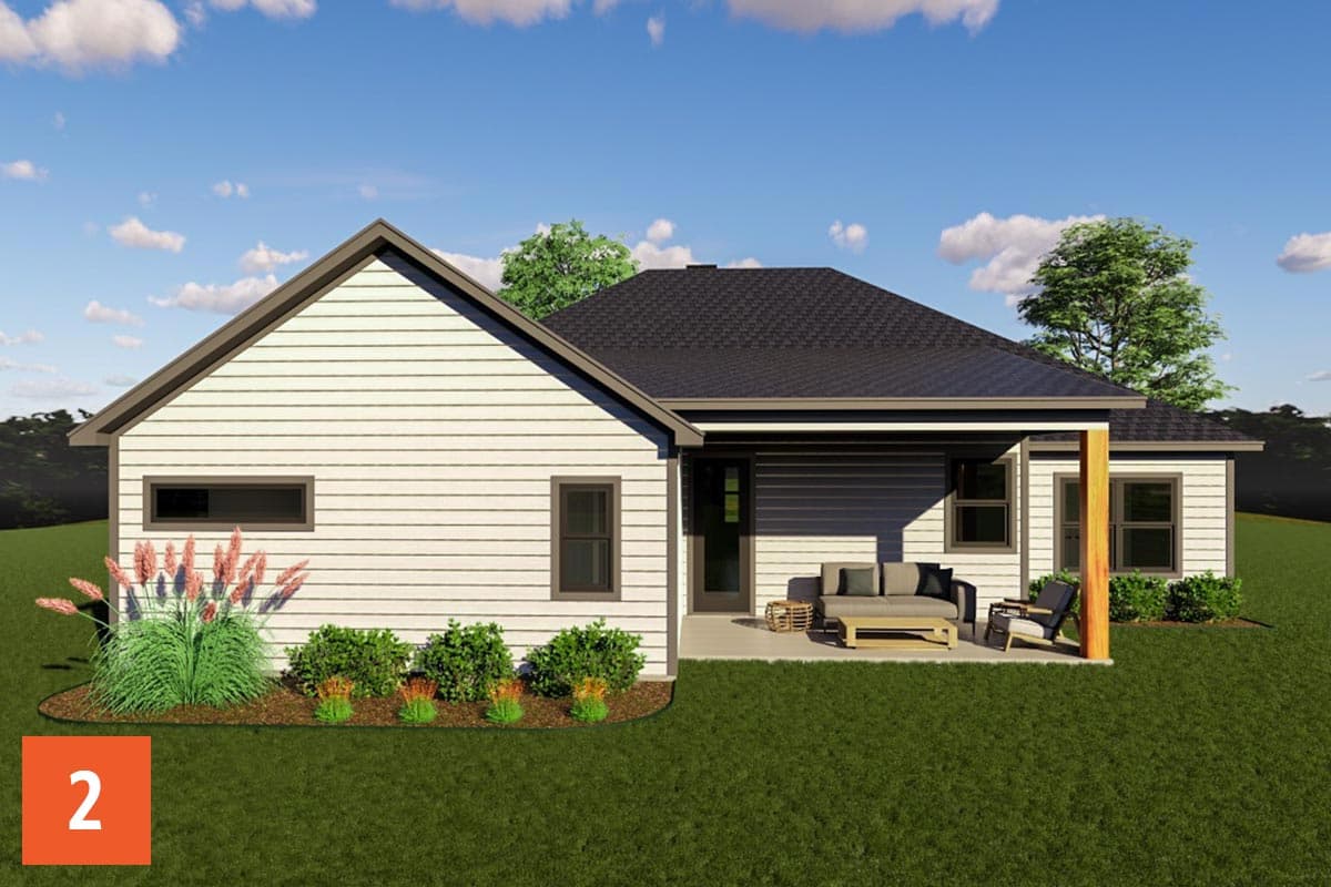 Plan 819007JSSB: HomeBuilder's ProSpec Pack: 2 Versatile House Plans for Subdivisions & Developments - Image #8 - Country, Farmhouse, Modern Farmhouse, Rustic, Traditional