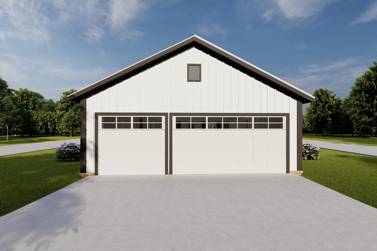 Plan 52324WM: 4 Bed Barndominium-Style House Plan with Wrap-Around Porch and Game Room - 2761 Sq Ft - Image #19 - Barndominium, Country, Craftsman, Rustic