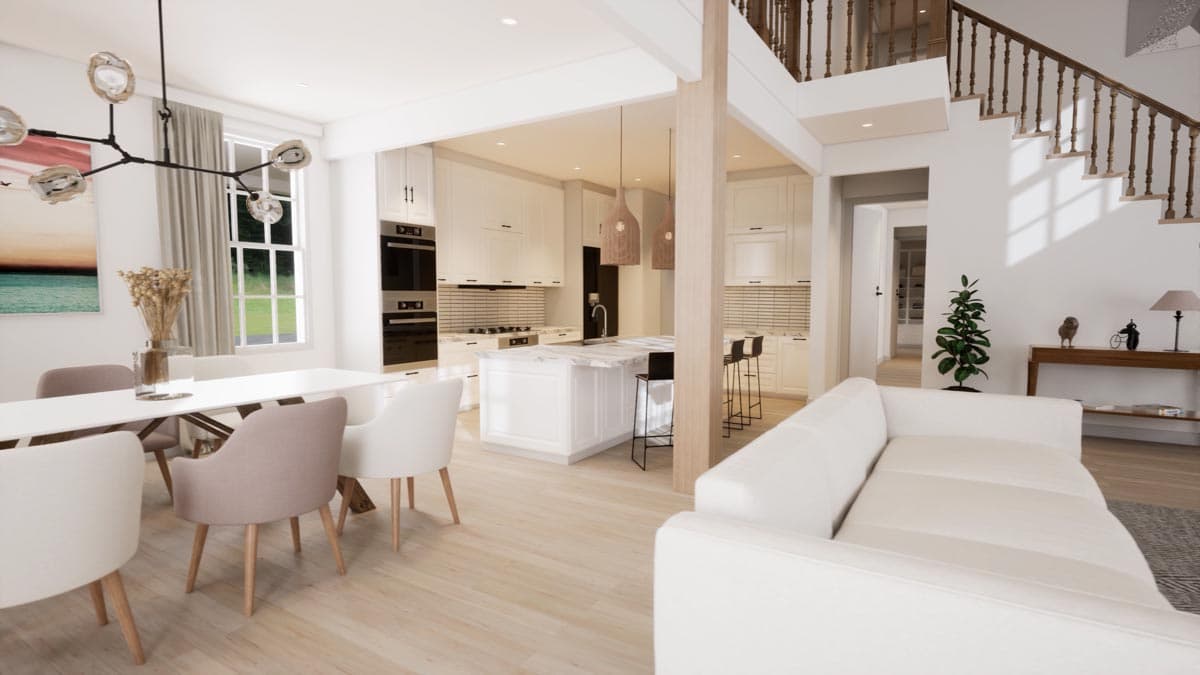 Plan 52324WM: 4 Bed Barndominium-Style House Plan with Wrap-Around Porch and Game Room - 2761 Sq Ft - Image #25 - Barndominium, Country, Craftsman, Rustic