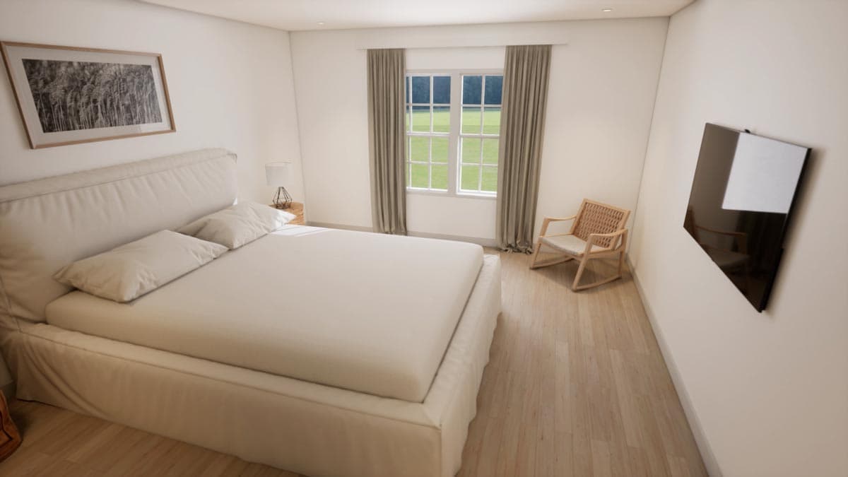 Plan 52324WM: 4 Bed Barndominium-Style House Plan with Wrap-Around Porch and Game Room - 2761 Sq Ft - Image #44 - Barndominium, Country, Craftsman, Rustic