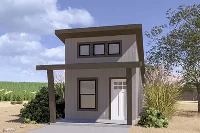 12-Foot-Wide 432 Square Foot ADU