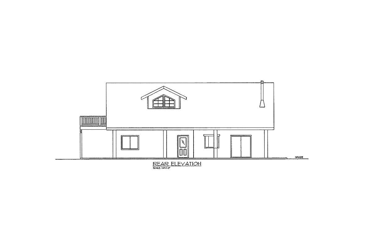 Plan 35354GH: Light and Bright - Image #4 - Northwest, Vacation