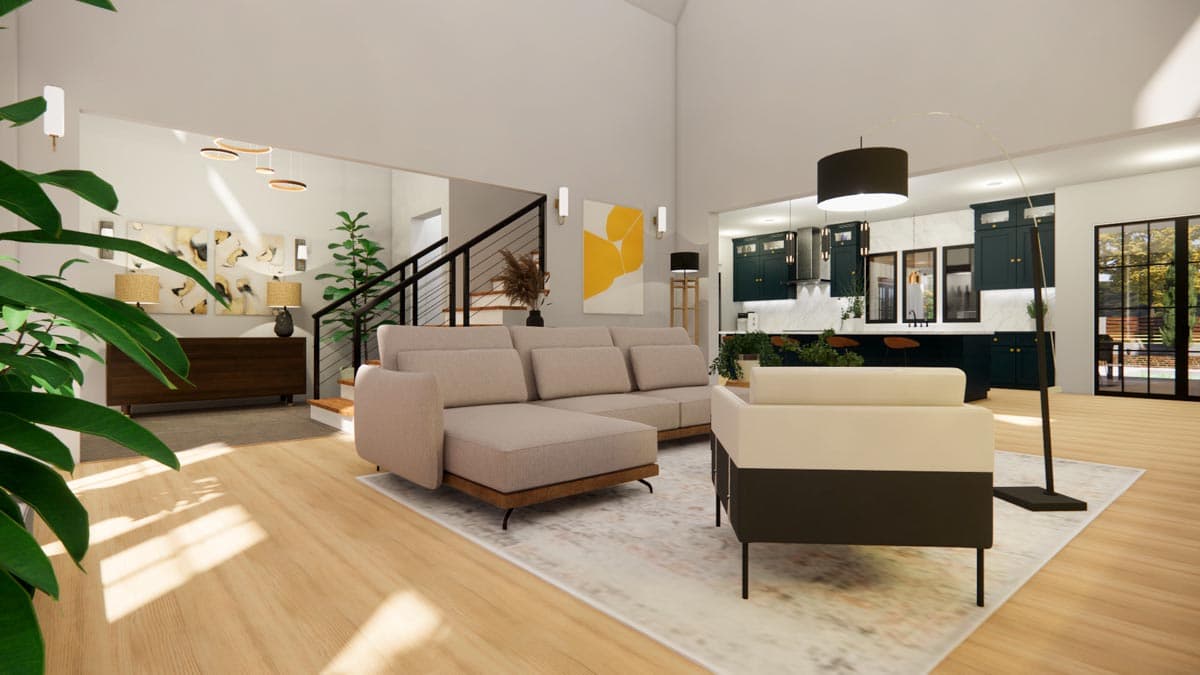 Plan 421530CHD: 4-Bed Transitional Home Plan Just Under 4,000 Square Feet  - Image #12 - European, New American, Transitional