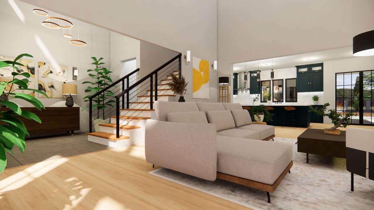 Plan 421530CHD: 4-Bed Transitional Home Plan Just Under 4,000 Square Feet  - Image #13 - European, New American, Transitional
