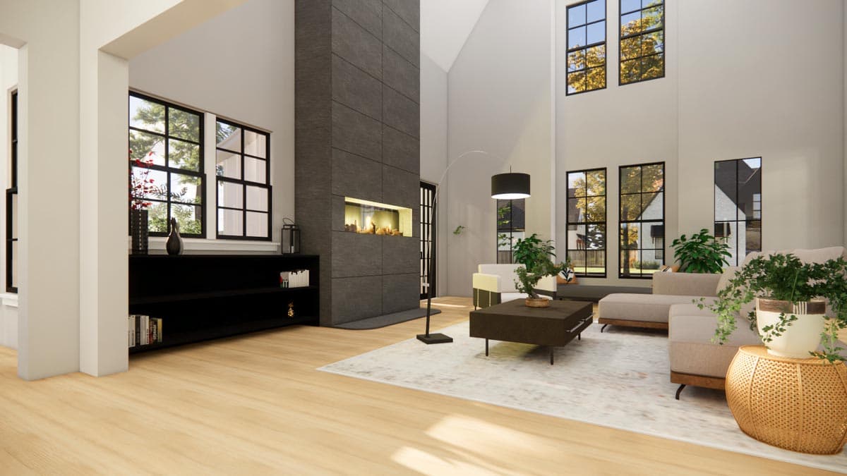 Plan 421530CHD: 4-Bed Transitional Home Plan Just Under 4,000 Square Feet  - Image #15 - European, New American, Transitional