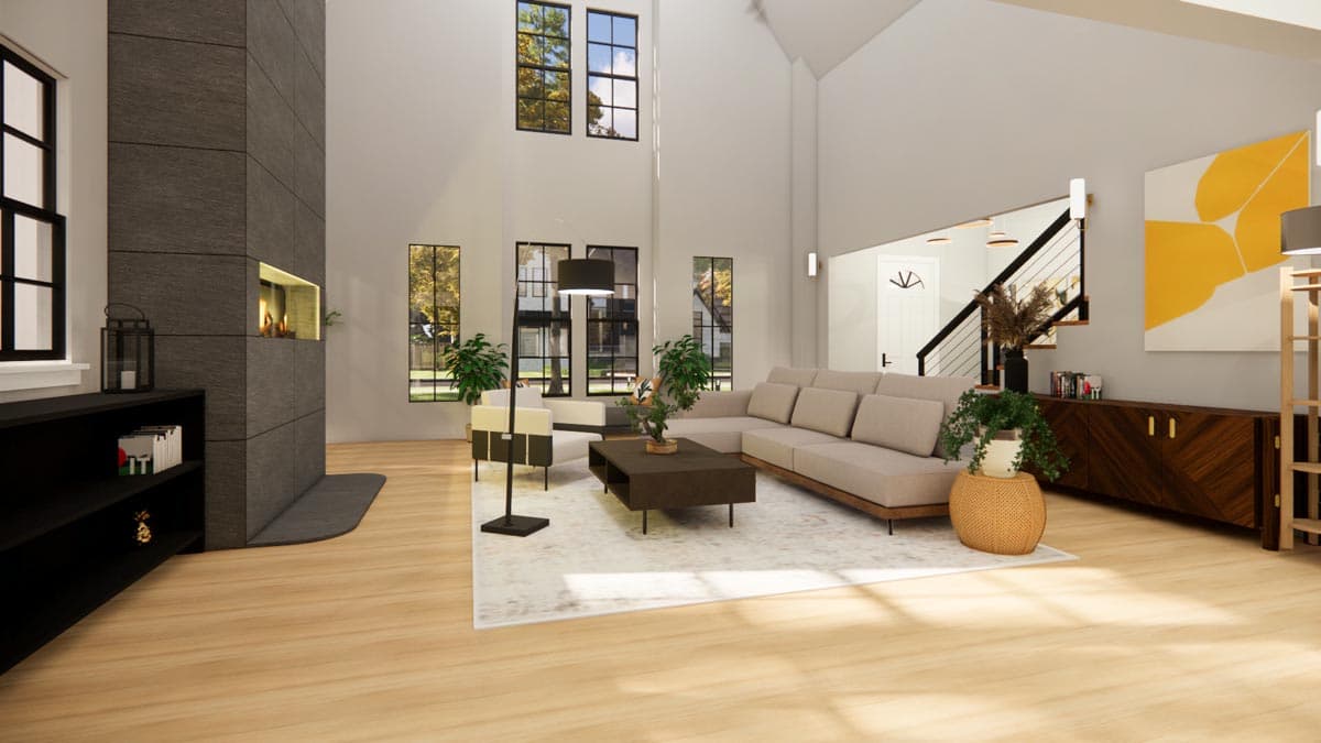 Plan 421530CHD: 4-Bed Transitional Home Plan Just Under 4,000 Square Feet  - Image #16 - European, New American, Transitional