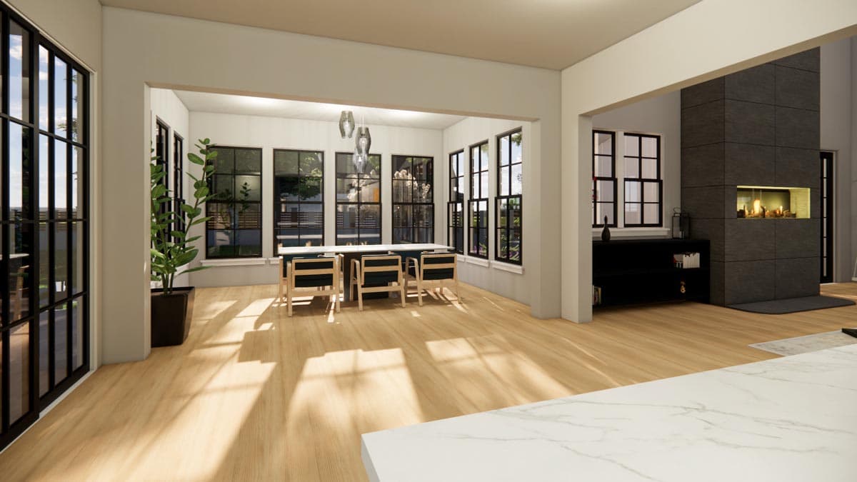 Plan 421530CHD: 4-Bed Transitional Home Plan Just Under 4,000 Square Feet  - Image #22 - European, New American, Transitional