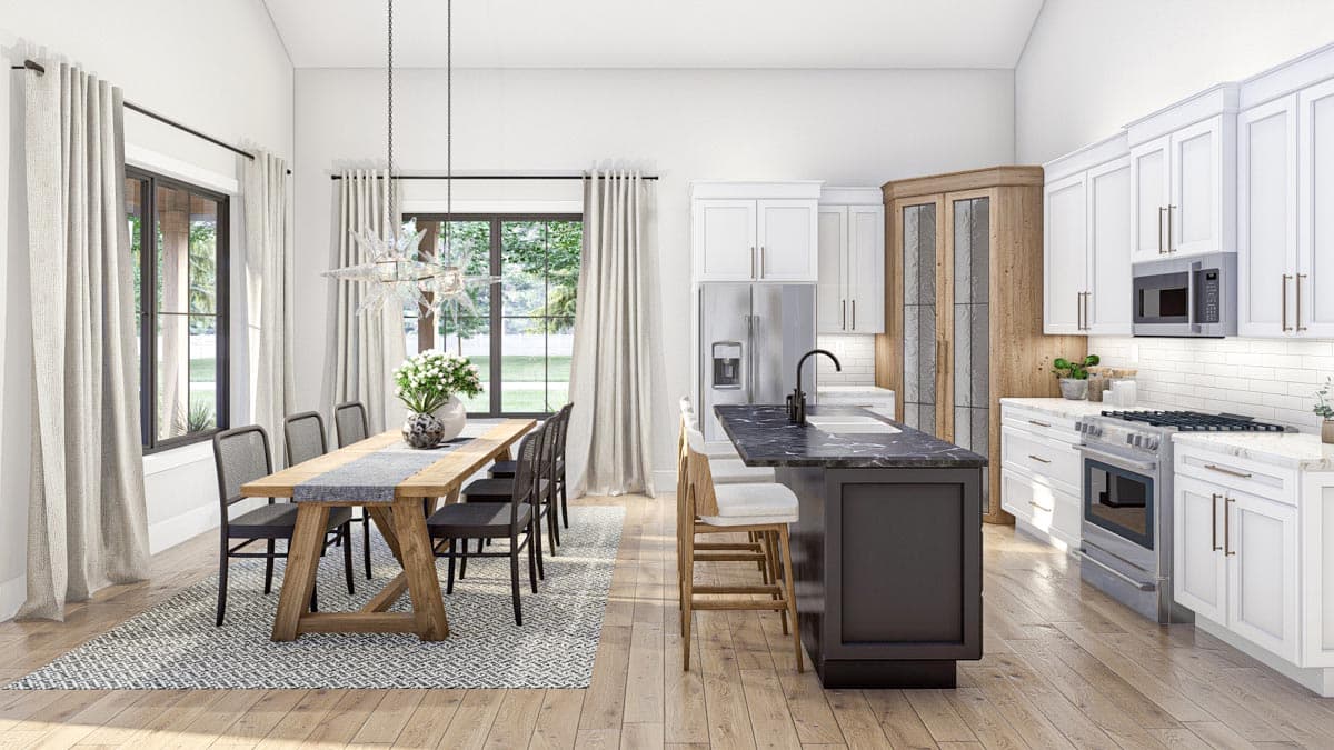 Plan 623260DJ:  Barndominium-Style Farmhouse Plan with a 3-Car Garage - 1691 Square Foot - Image #13 - Barndominium, Country, Farmhouse, Modern Farmhouse, Rustic, Traditional