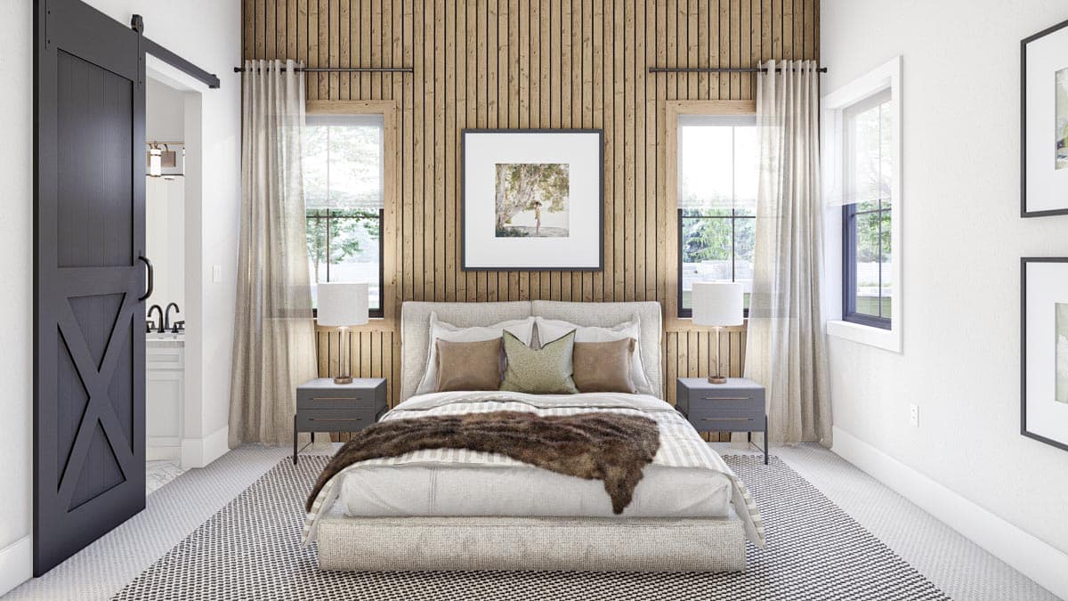 Plan 623260DJ:  Barndominium-Style Farmhouse Plan with a 3-Car Garage - 1691 Square Foot - Image #14 - Barndominium, Country, Farmhouse, Modern Farmhouse, Rustic, Traditional