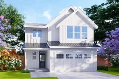 2700 Square Foot Craftsman with a 30-Foot-Wide Footprint