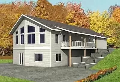 Two Bedroom Northwest House Plan