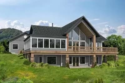 Mountain Ranch Designed with Great Views In Mind