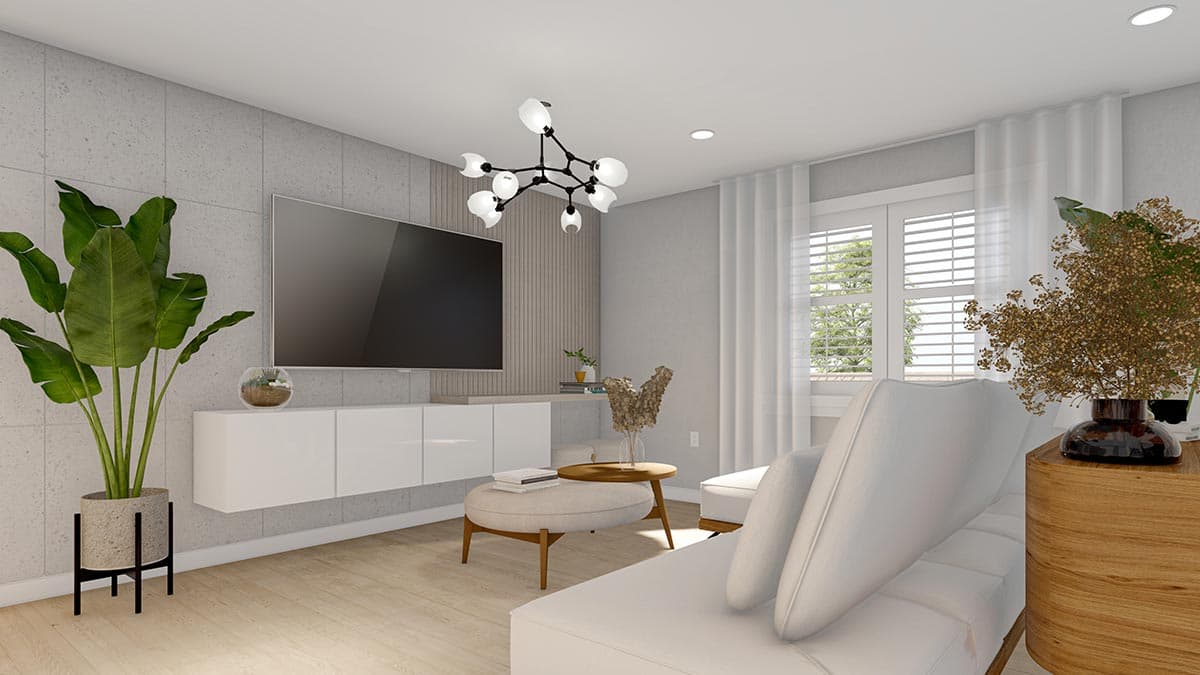 Plan 61448UT: 1660 Square Foot 3 Bed Traditional One-Story House Plan - Image #11 - Ranch, Traditional