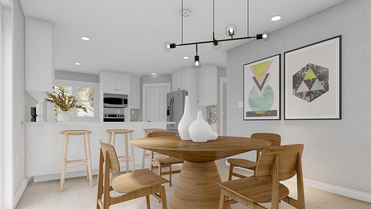 Plan 61448UT: 1660 Square Foot 3 Bed Traditional One-Story House Plan - Image #12 - Ranch, Traditional