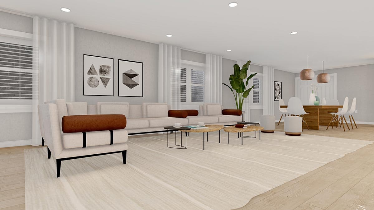 Plan 61448UT: 1660 Square Foot 3 Bed Traditional One-Story House Plan - Image #18 - Ranch, Traditional