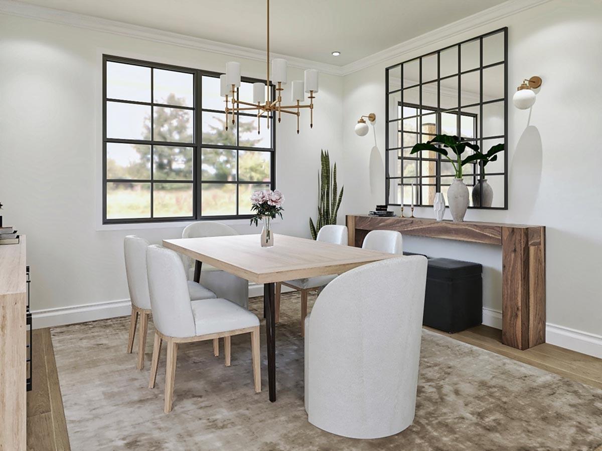 Plan 25809GE: 2459 Square Foot Rustic Farmhouse Plan with Home Office and Two Story Great Room - Image #11 - Country, Craftsman, Farmhouse, Modern Farmhouse, New American, Rustic, Traditional