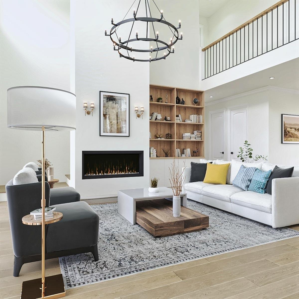 Plan 25809GE: 2459 Square Foot Rustic Farmhouse Plan with Home Office and Two Story Great Room - Image #14 - Country, Craftsman, Farmhouse, Modern Farmhouse, New American, Rustic, Traditional