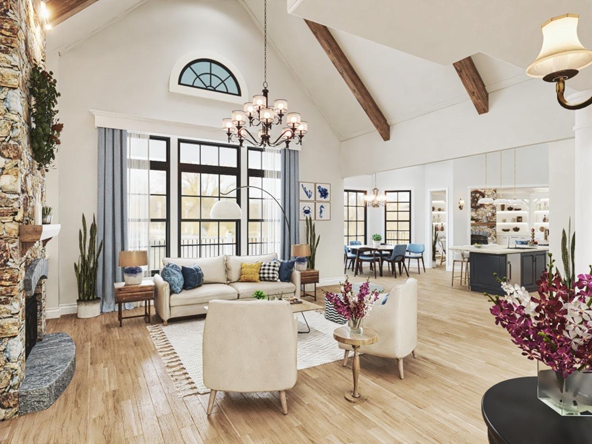 Plan 25810GE: Shingle Style Home Plan with Lighthouse and Upper Level Bonus Room - Image #17 - Beach, Coastal, Coastal Contemporary, Craftsman, New American, Shingle