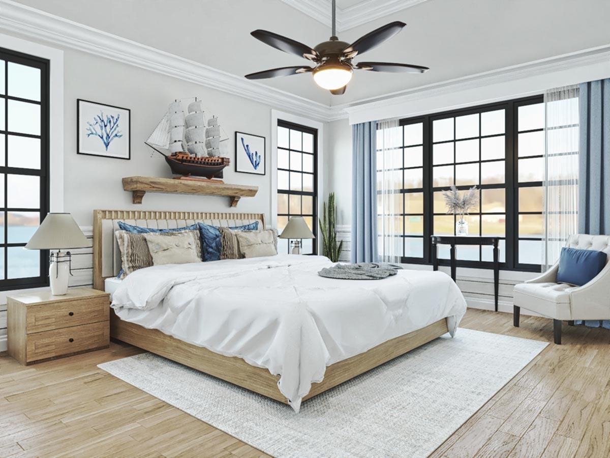 Plan 25810GE: Shingle Style Home Plan with Lighthouse and Upper Level Bonus Room - Image #20 - Beach, Coastal, Coastal Contemporary, Craftsman, New American, Shingle