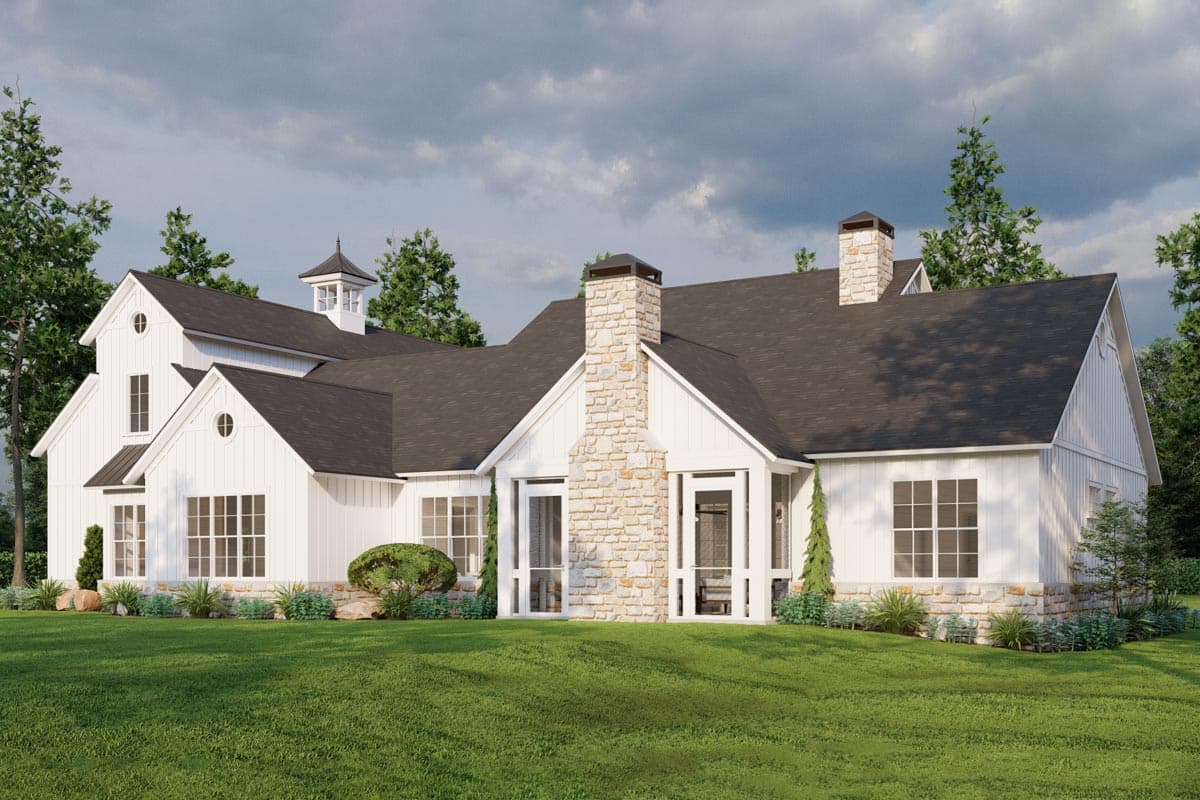 Plan 70852MK: 2683 Square Foot 3 Bed Modern Farmhouse House Plan with Bonus Expansion - Image #12 - Country, Farmhouse, Modern Farmhouse, Traditional