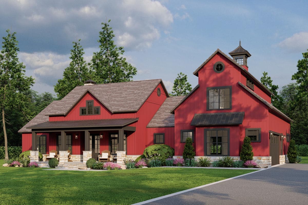 Plan 70852MK: 2683 Square Foot 3 Bed Modern Farmhouse House Plan with Bonus Expansion - Image #5 - Country, Farmhouse, Modern Farmhouse, Traditional