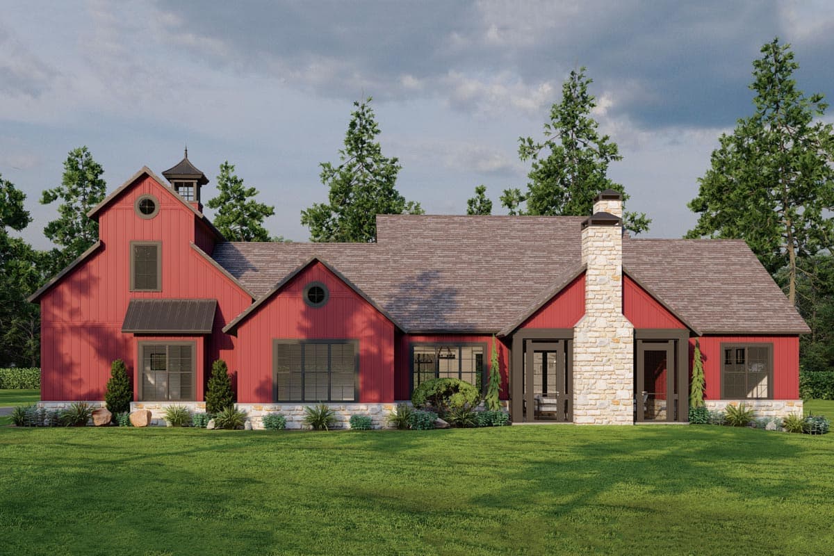 Plan 70852MK: 2683 Square Foot 3 Bed Modern Farmhouse House Plan with Bonus Expansion - Image #7 - Country, Farmhouse, Modern Farmhouse, Traditional
