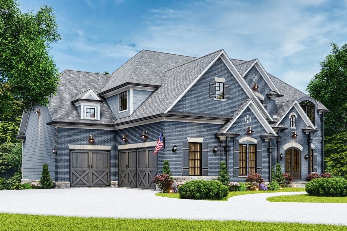 Plan 25811GE: 2-Story Southern Traditional House Plan with Keeping Room and Spacious Rear Porch - Image #4 - Southern, Traditional