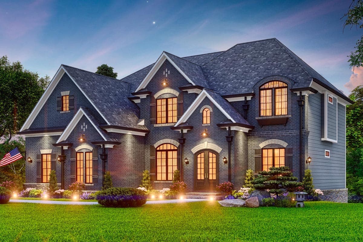 Plan 25811GE: 2-Story Southern Traditional House Plan with Keeping Room and Spacious Rear Porch - Image #6 - Southern, Traditional