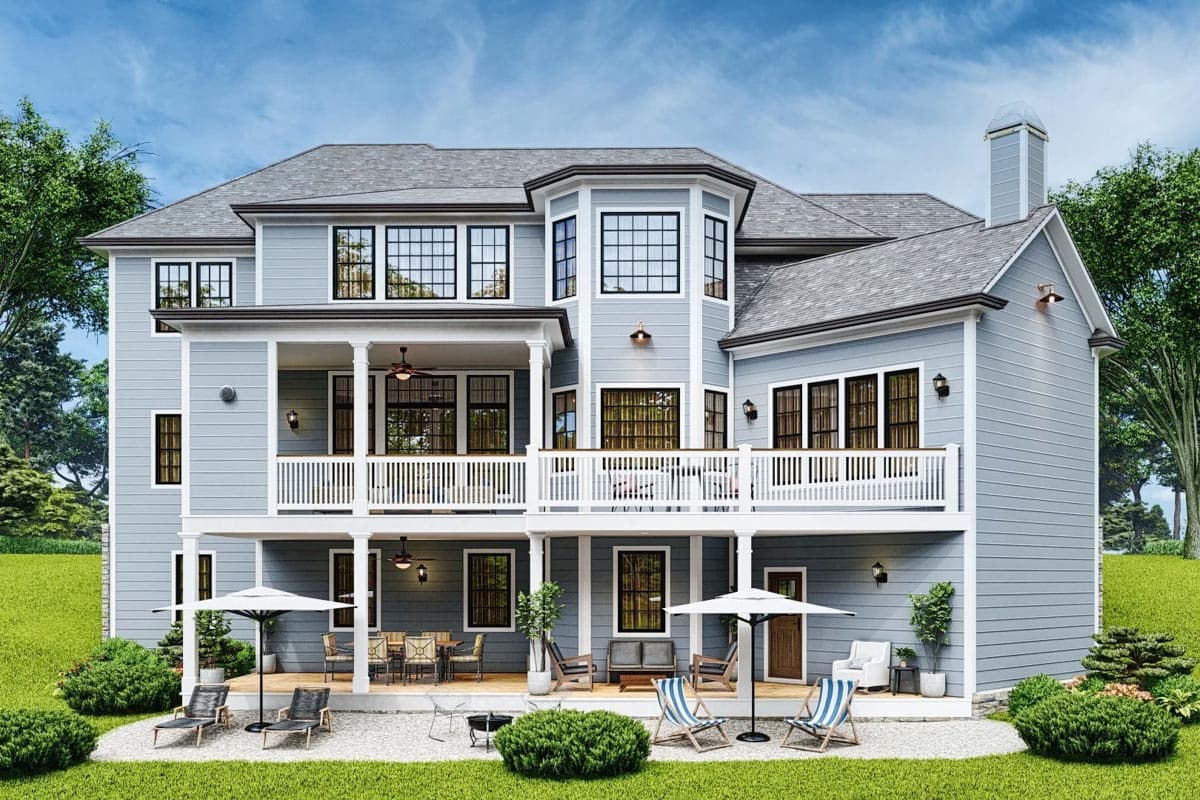 Plan 25811GE: 2-Story Southern Traditional House Plan with Keeping Room and Spacious Rear Porch - Image #16 - Southern, Traditional