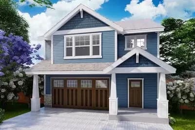 4-Bed Northwest Bungalow House Plan with Open Main Level - 2245 Sq Ft