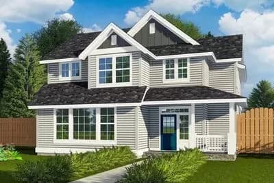 4 Bed Craftsman House Plan Under 2200 Square Feet