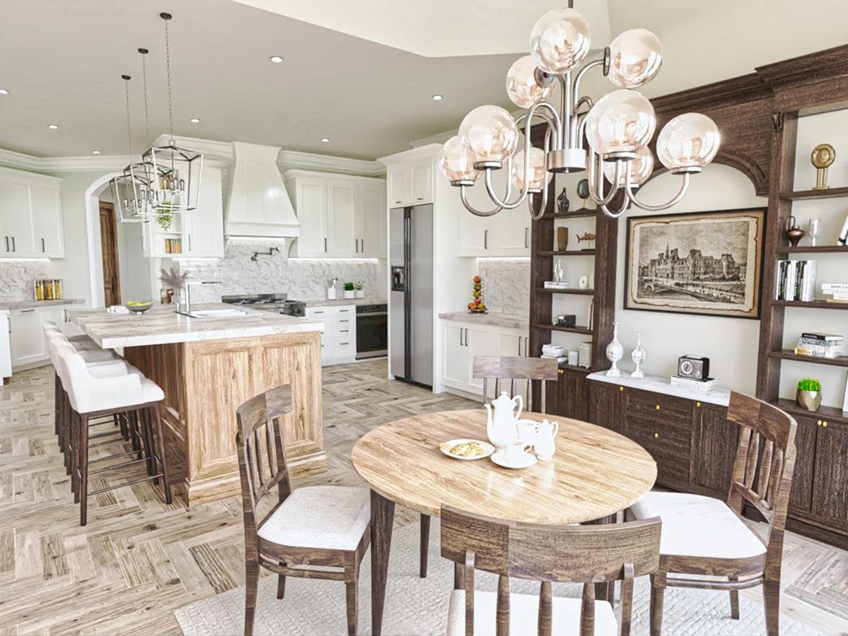 Plan 25814GE: 3400  Sq Ft Craftsman House Plan with Optional Upper and Lower Levels - Image #14 - Cottage, Country, Craftsman, Mountain, Rustic