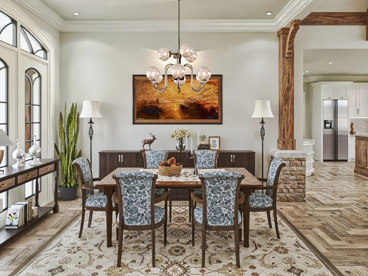 Plan 25814GE: 3400  Sq Ft Craftsman House Plan with Optional Upper and Lower Levels - Image #15 - Cottage, Country, Craftsman, Mountain, Rustic