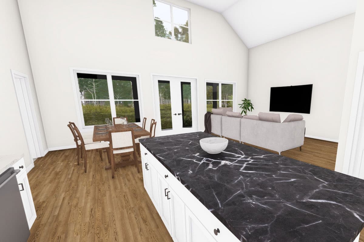 Plan 52326WM: 3-Bed Barndominium-Style Farmhouse Plan Under 2000 Sq Ft - Virtual Tour Cover Image - Barndominium, Cottage, Country, Farmhouse, Rustic