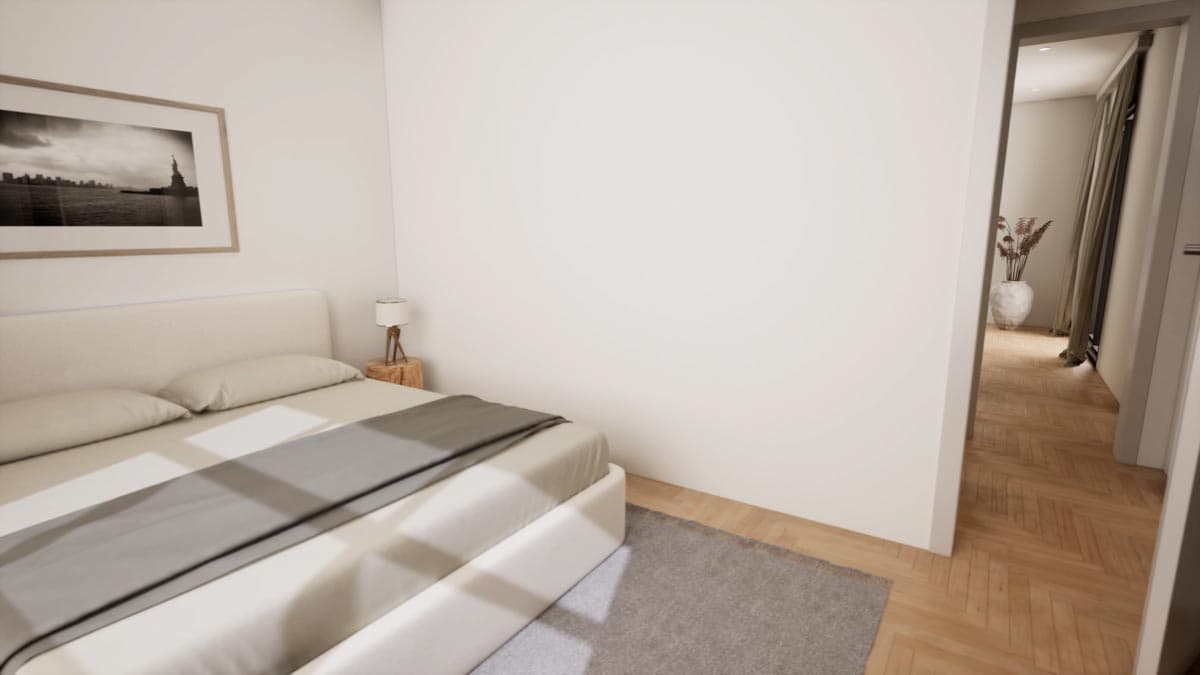 Plan 420096WNT: Under 1,500 Square Foot Modern Home Plan with Rear Garage - Image #10 - Modern, Mountain, Northwest