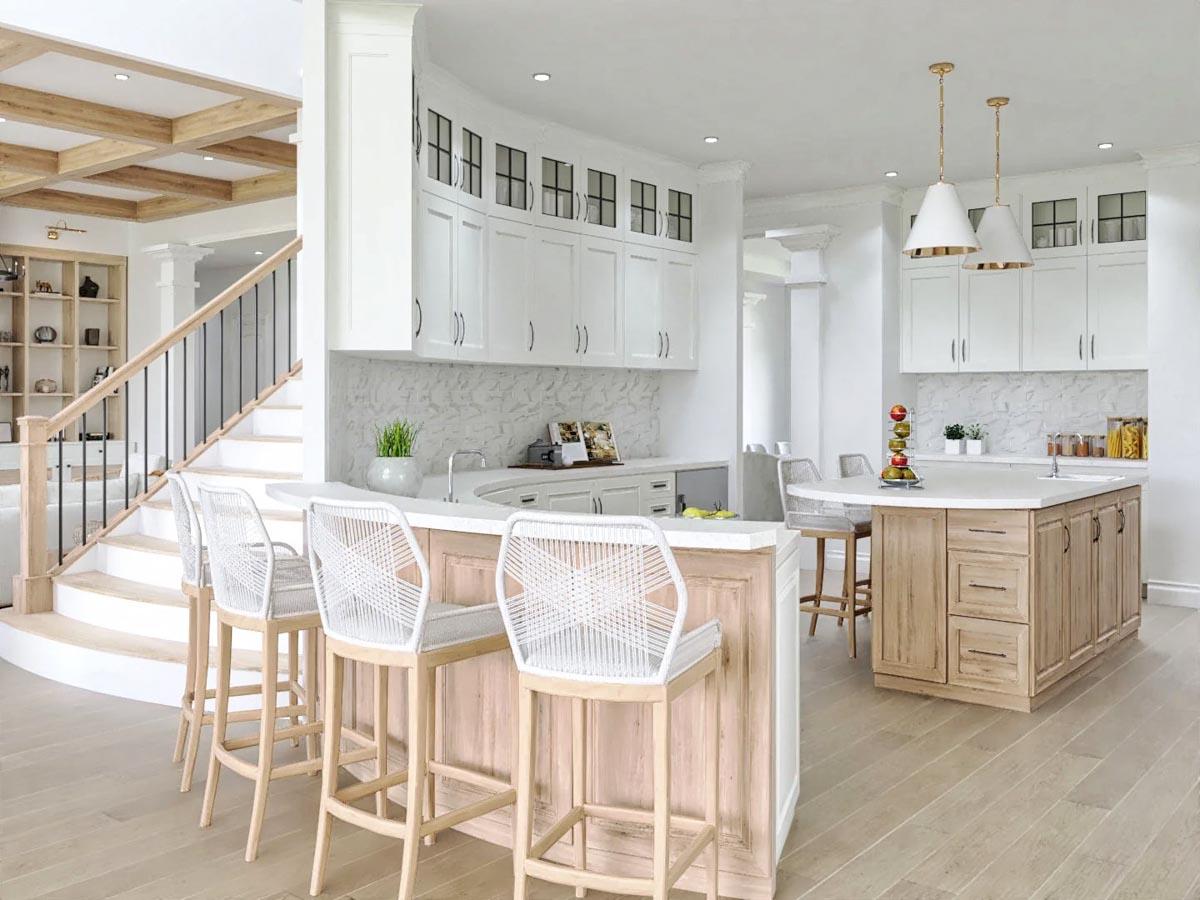 Plan 25815GE: 5985 Square Foot Luxury Home Plan with Two Bathrooms in the Main Floor Master Suite - Image #12 - European, Traditional