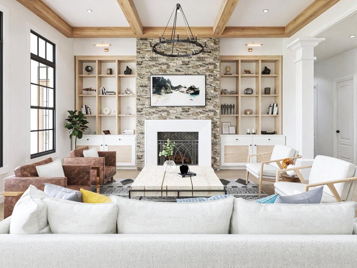 Plan 25815GE: 5985 Square Foot Luxury Home Plan with Two Bathrooms in the Main Floor Master Suite - Image #16 - European, Traditional