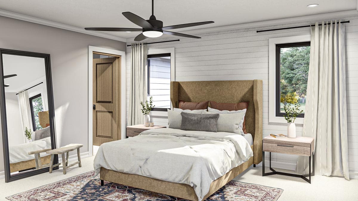 Plan 623262DJ: 3-Bedroom Colonial House Plan with Semi-Open Concept Layout  - Image #11 - Colonial, Country, Traditional