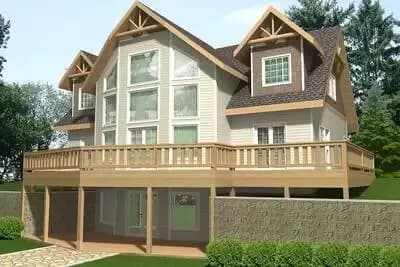 Three Levels of Living Space